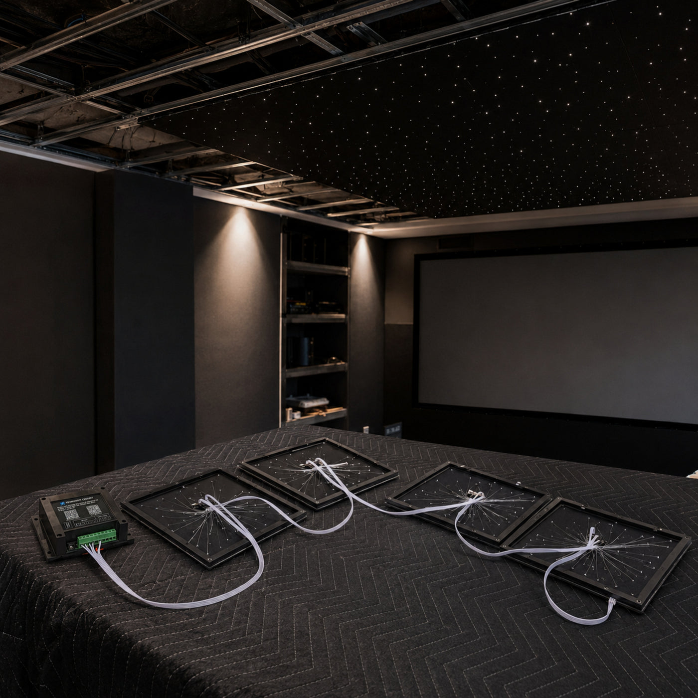 Starlight Ceiling Panel - theater installation