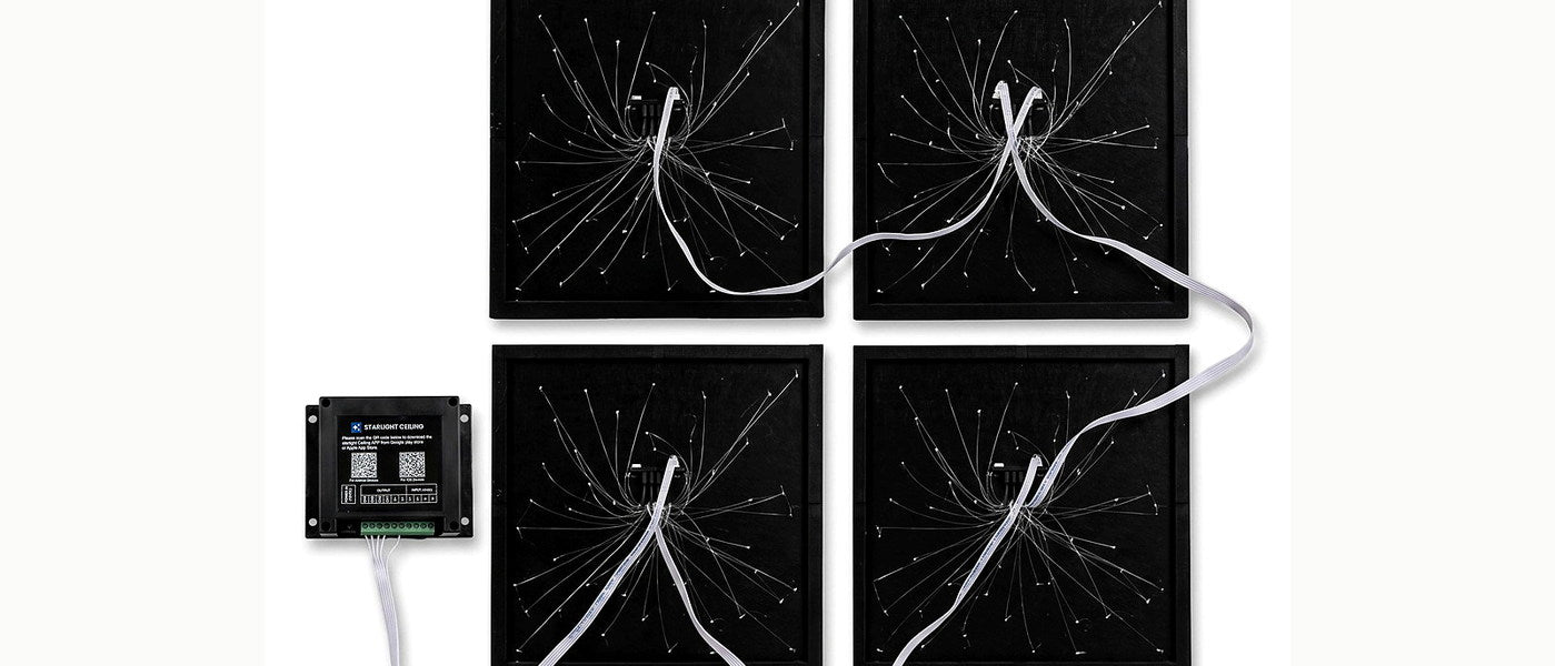 Starlight ceiling panel layout reference