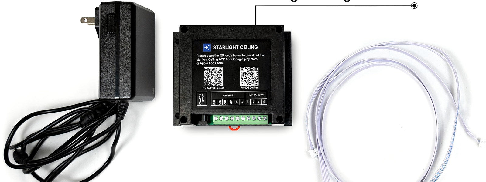 Starlight controller and cable connection