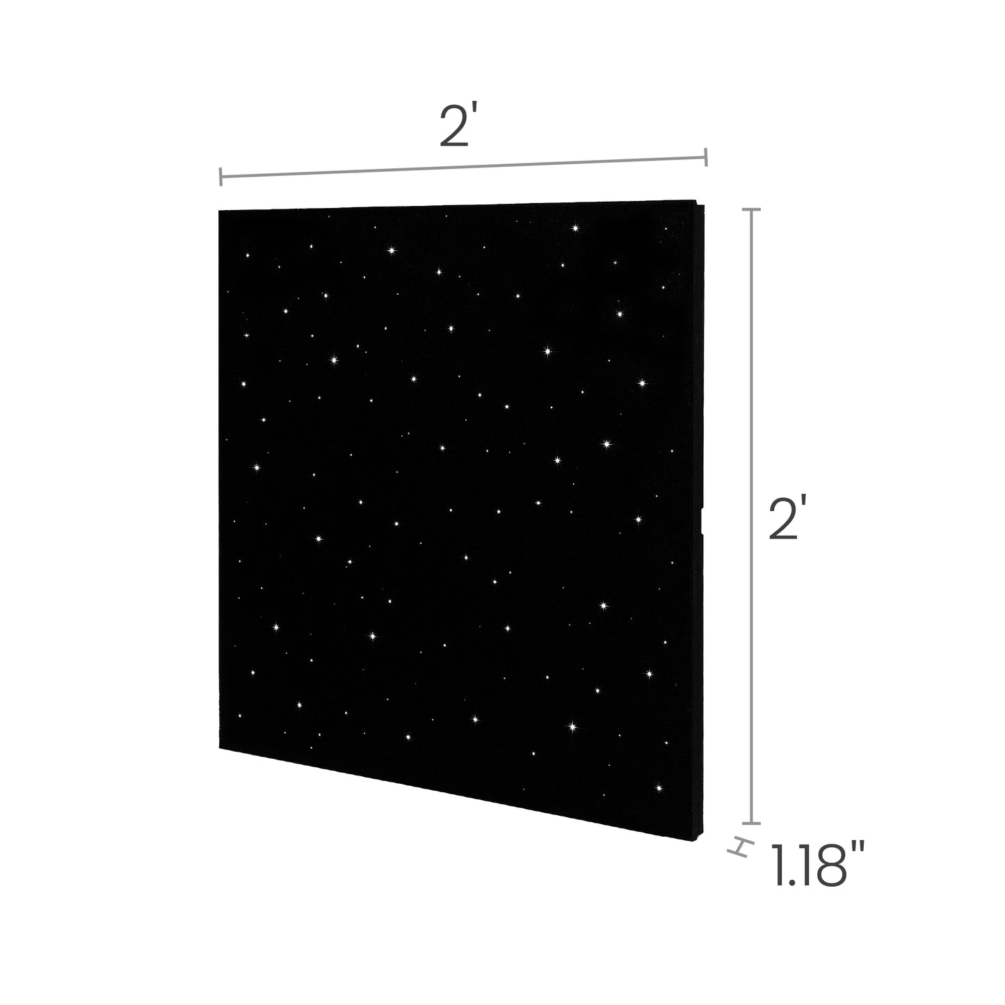 StarBright Starlight Ceiling 2' x 2' Acoustic Panel