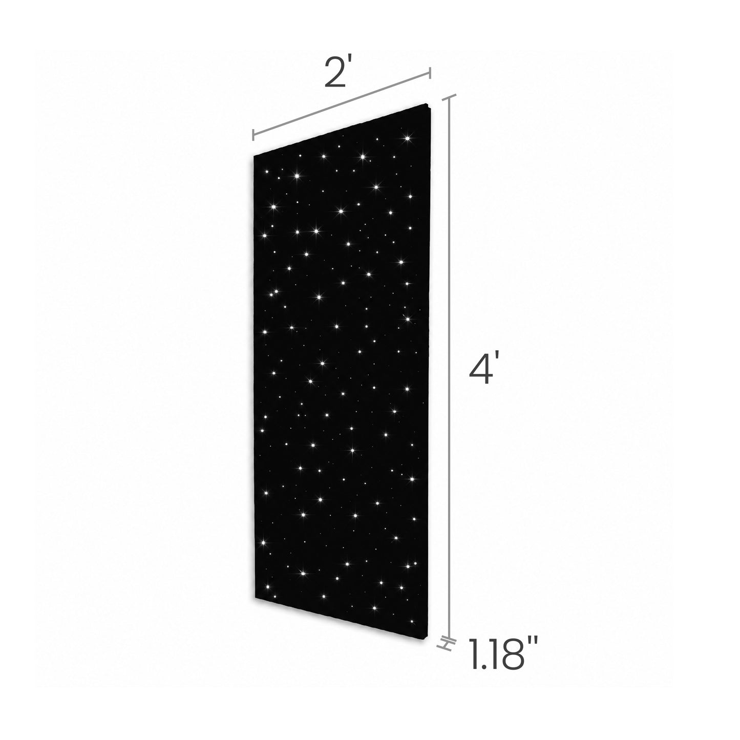 StarBright Starlight Ceiling 2' x 4' Acoustic Panel