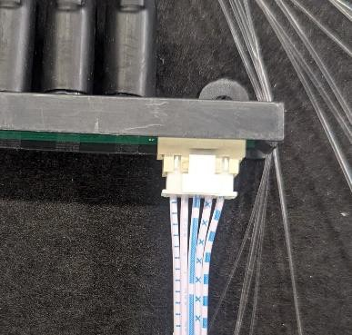 Panel PCB connector