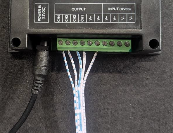 Controller output terminals