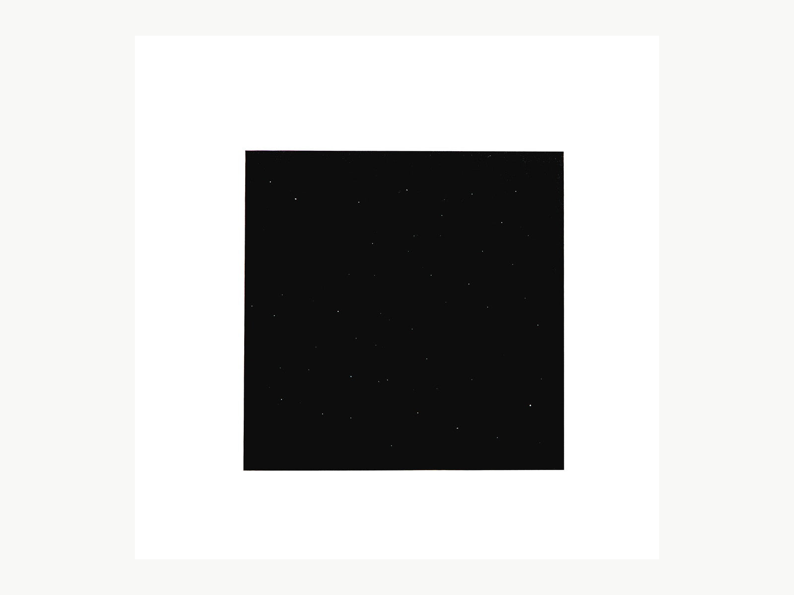 A ceiling that disappears into the night.